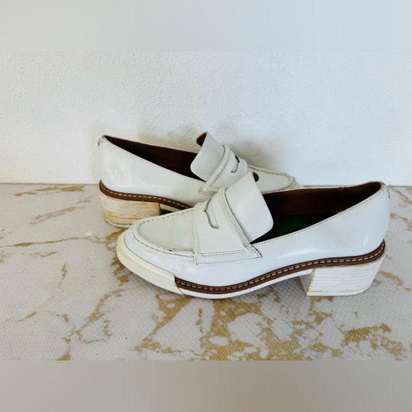 🔥🔥FINAL CLEARENACE 🔥🔥 RAG & BONE White Leather Women’s Shoes - Picture 5 of 8